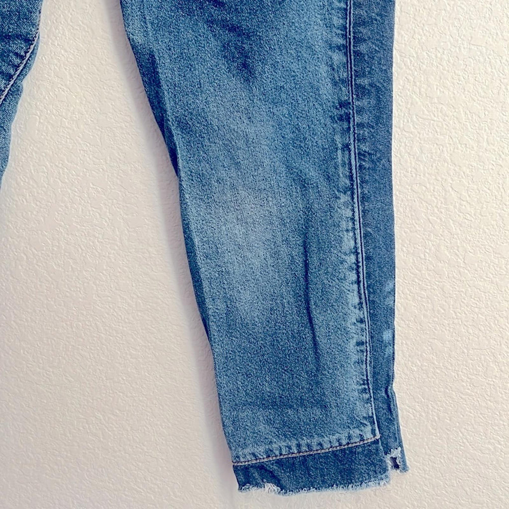 Ella Moss Blue Cropped Ankle Jeans, Size 29