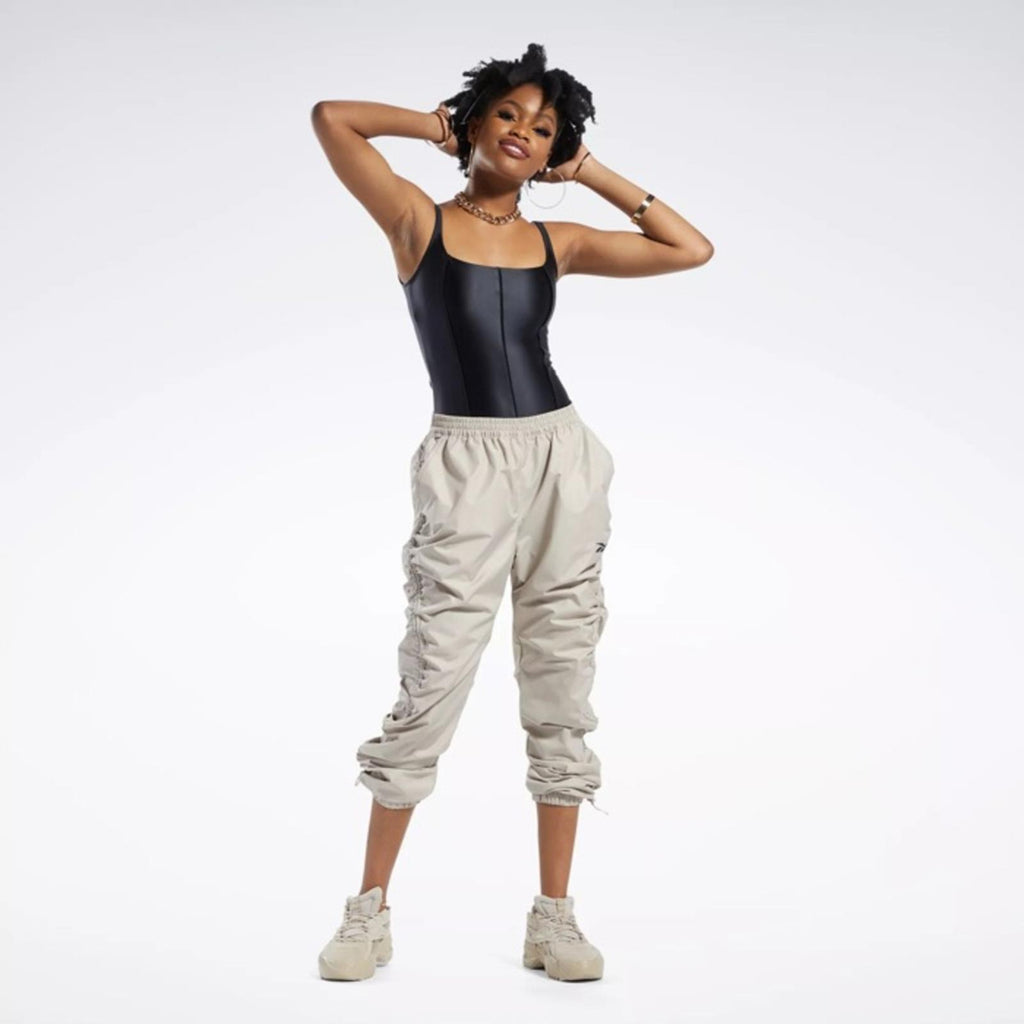 Reebok x Cardi B. Modern Beige Straight-Leg Pants, Plus Size 2X New w/Tag