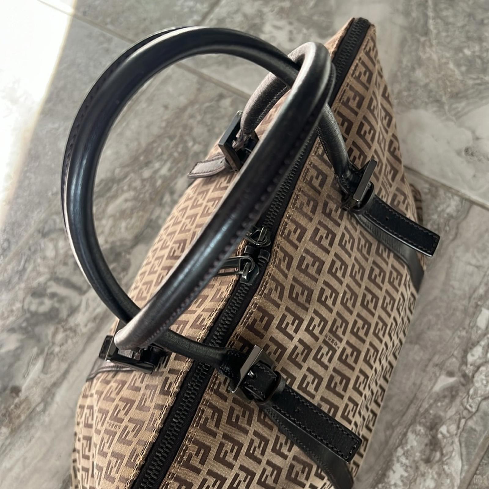 Fendi Zucchino Canvas tote bag EXCELLENT!