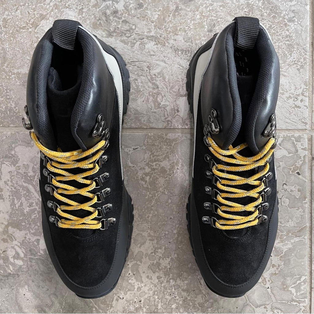 J. Linderberg Hiker High Boots in Black, Size 42 New in Box
