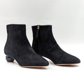 Kate Spade New York Sydney Pointed Toe Dress Booties, Black, Size 6.5 New in Box