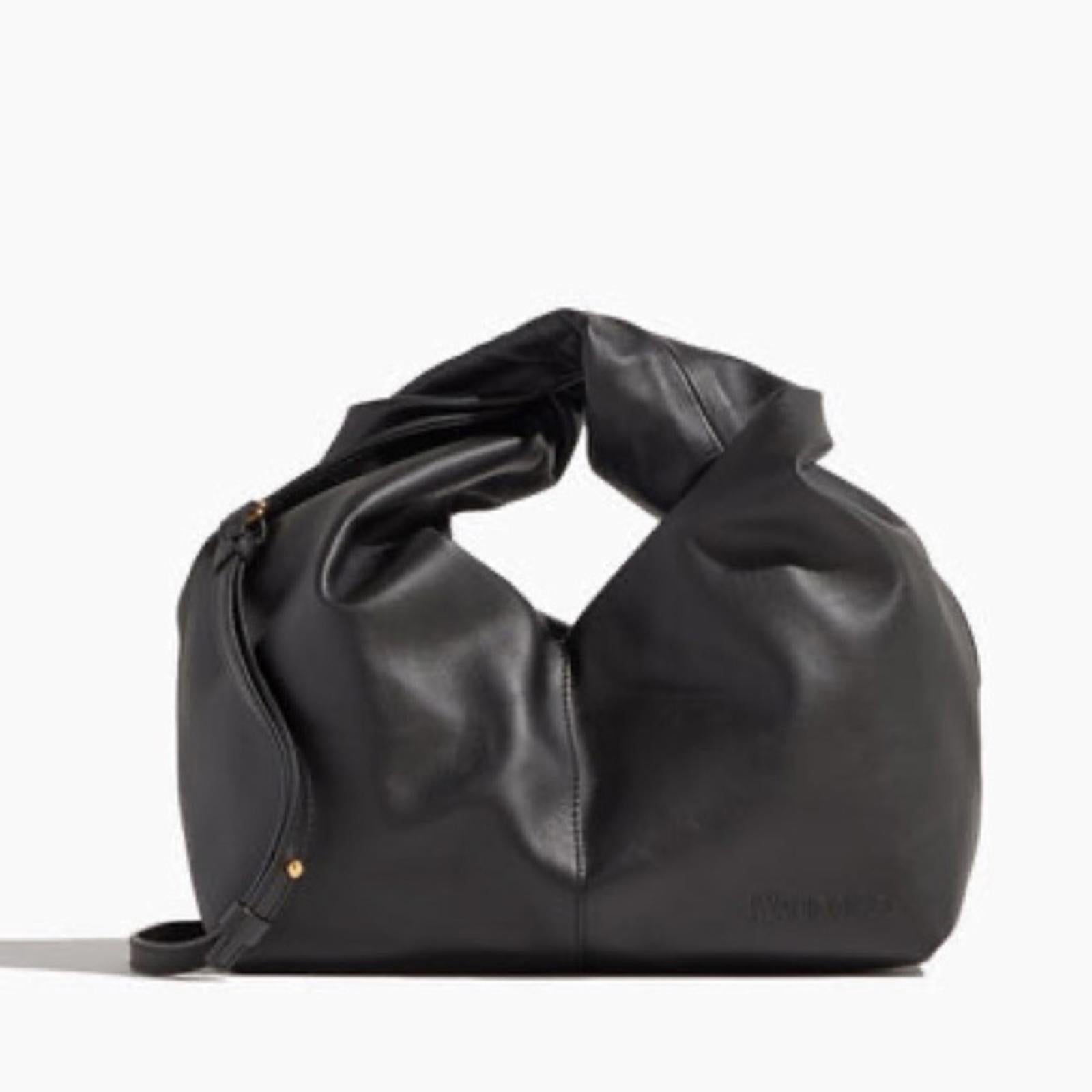 JW Anderson Twister Hobo Bag, Black New w/Tag +Dust Bag Retail $990 QUIET LUXURY