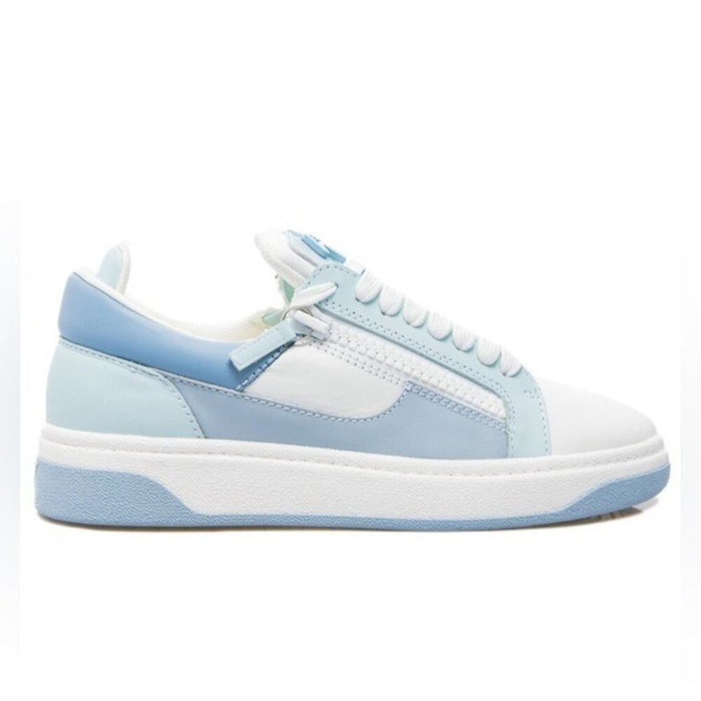 Giuseppe Zanotti Colorblock Leather Double-Zip Sneakers, Size EU 43 New SOLD OUT