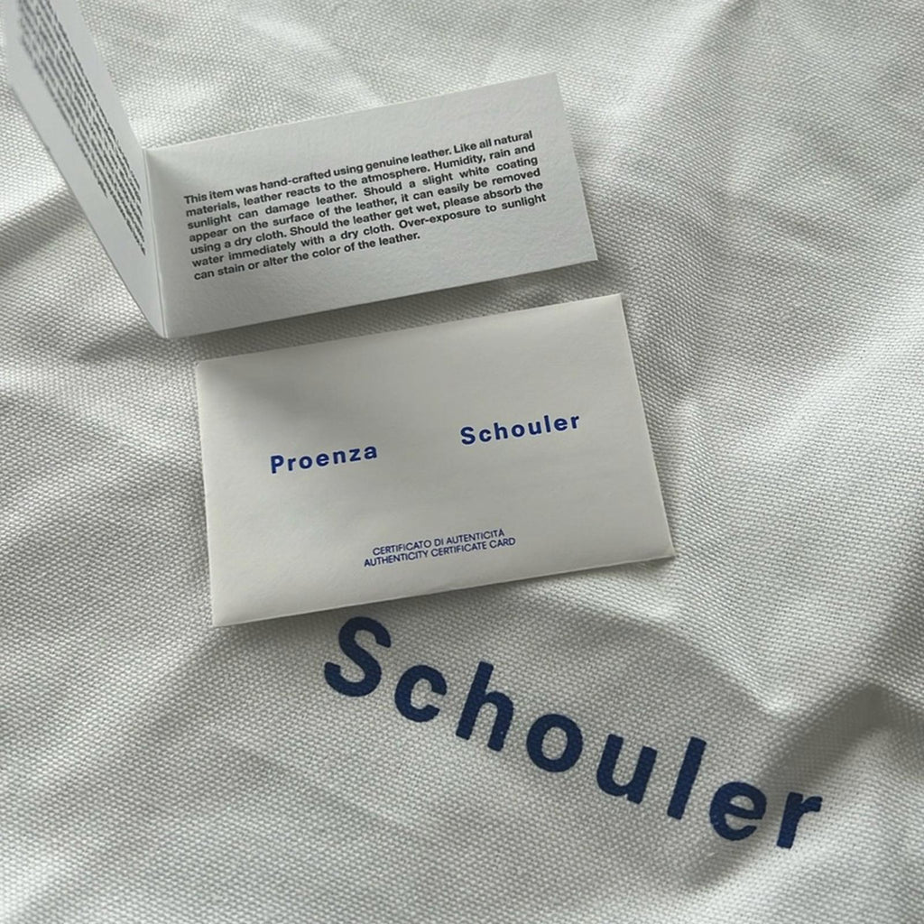 PROENZA SCHOULER Drawstring Pouch Crossbody Bag w/Tag +Dust Bag, EXCELLENT $1255