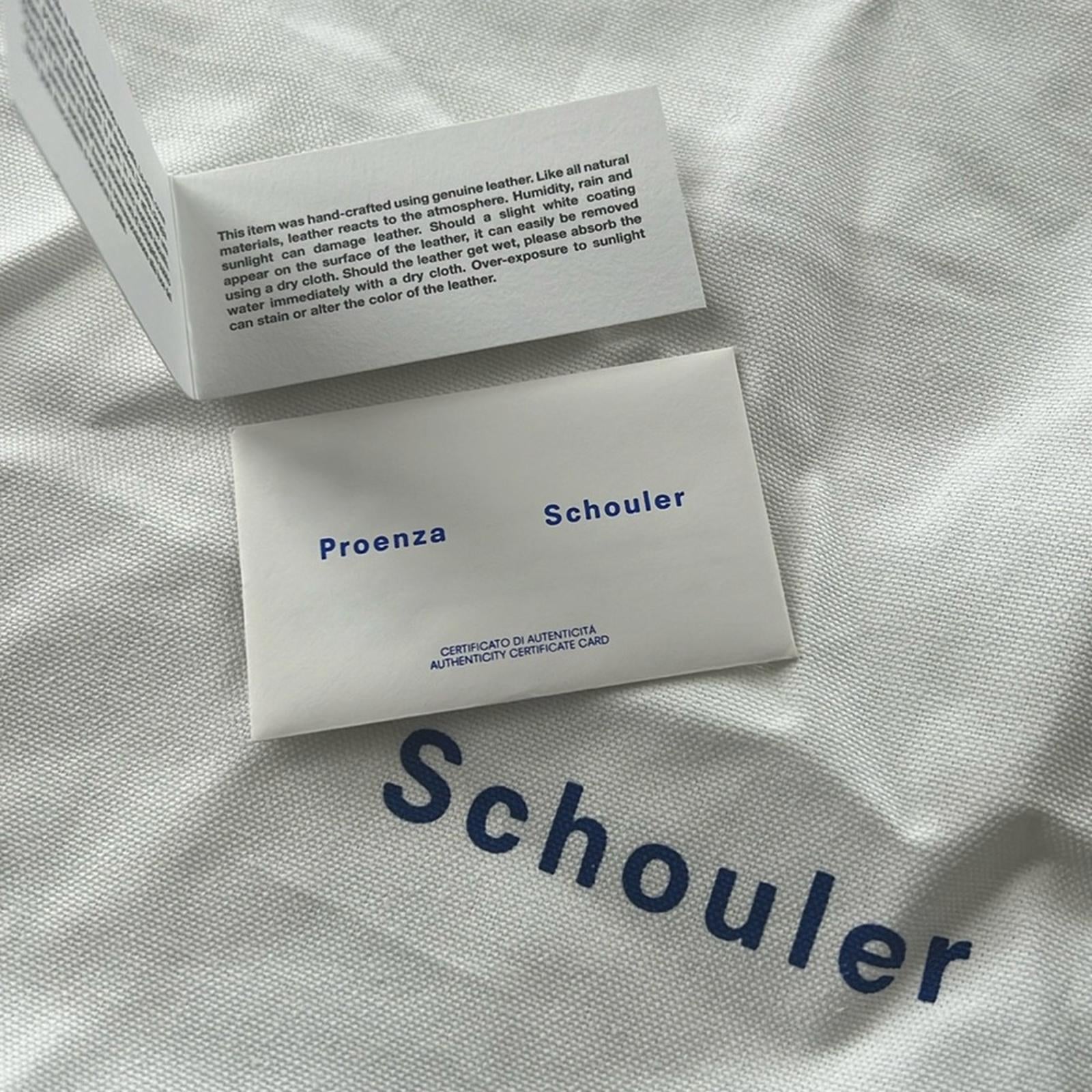 PROENZA SCHOULER Drawstring Pouch Crossbody Bag w/Tag +Dust Bag, EXCELLENT $1255