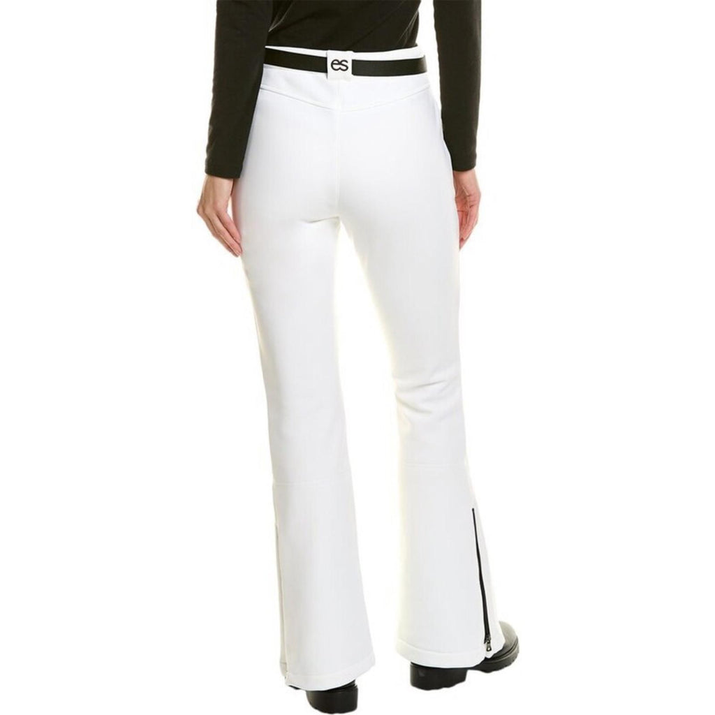 Erin Snow Zola Bootcut Pants in White, Size 6 New w/Tag Retail $628