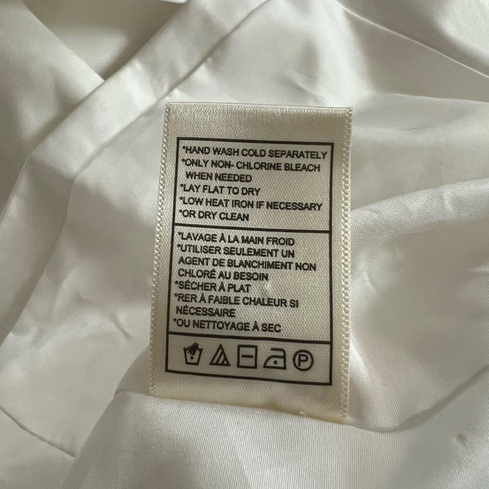 Steve Madden Revolve Smooth Talk Blazer, Satin One-Button in White Ivory NEW $99