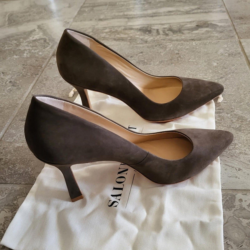 Salone Monet Anita Pump Women’s Leather Dressy Pumps, Size 11 New in Box $395