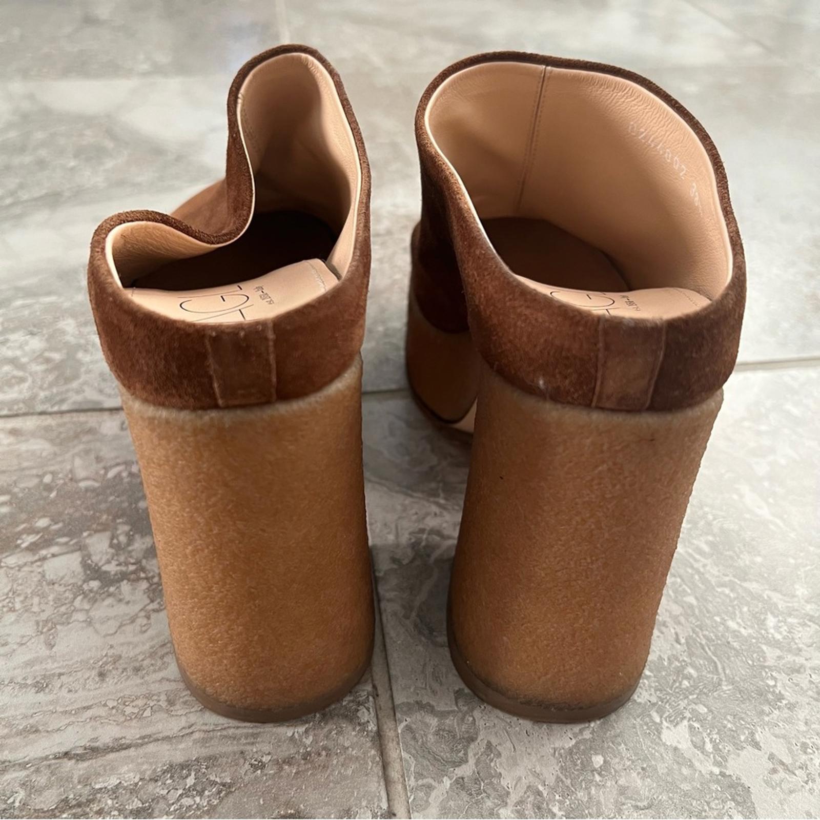 AGL Sista Mule - Cognac Size 38.5 Retail $545