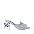 Dolce & Gabbana DG-Heel Gemstone-Embellished Mules Size 40 NEW + Box + Dust Bag