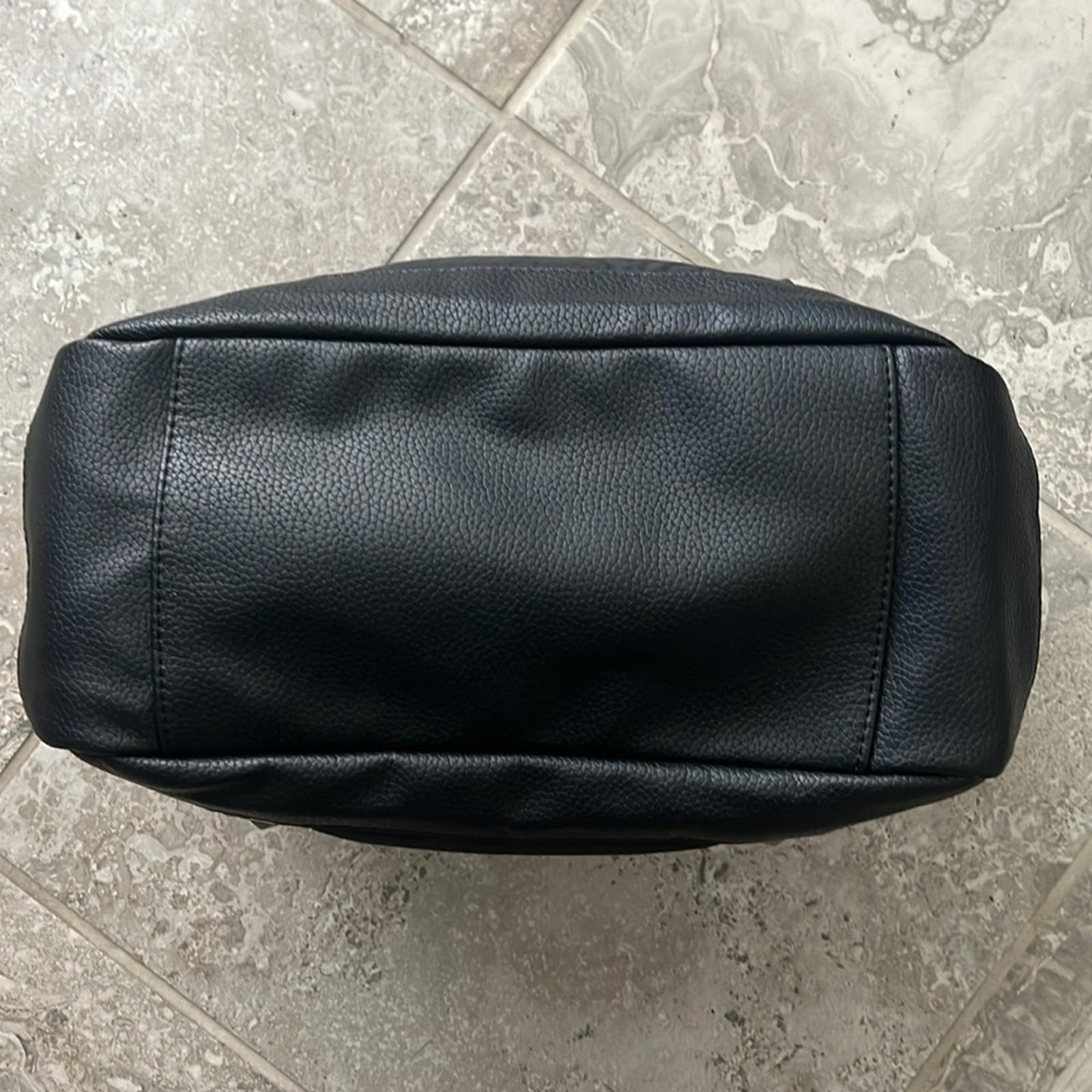 Anthropologie’s Cynthia Rowley Quilted Puffer Satchel Bag, Black Retail $129