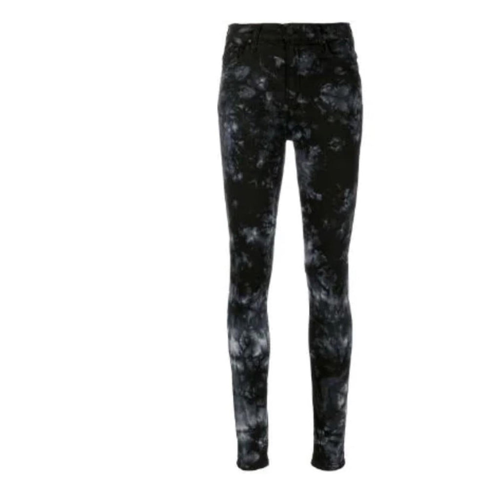 MOTHER The Super Swooner Tie Dye Ankle Skinny Jeans, NEW, Size 32