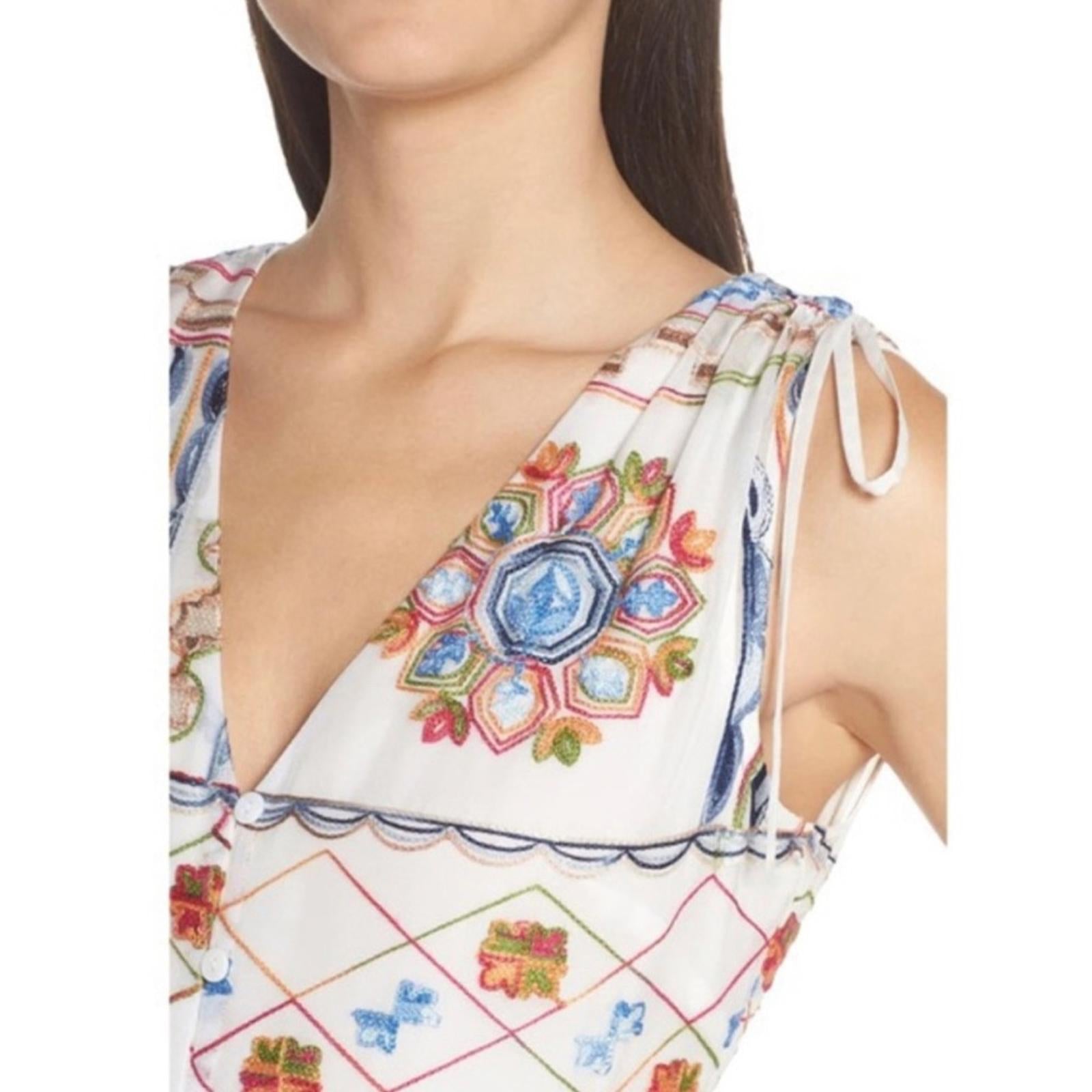 Ali+Jay Embroidered Midi Dress, Size L New w/Tag Retail $148