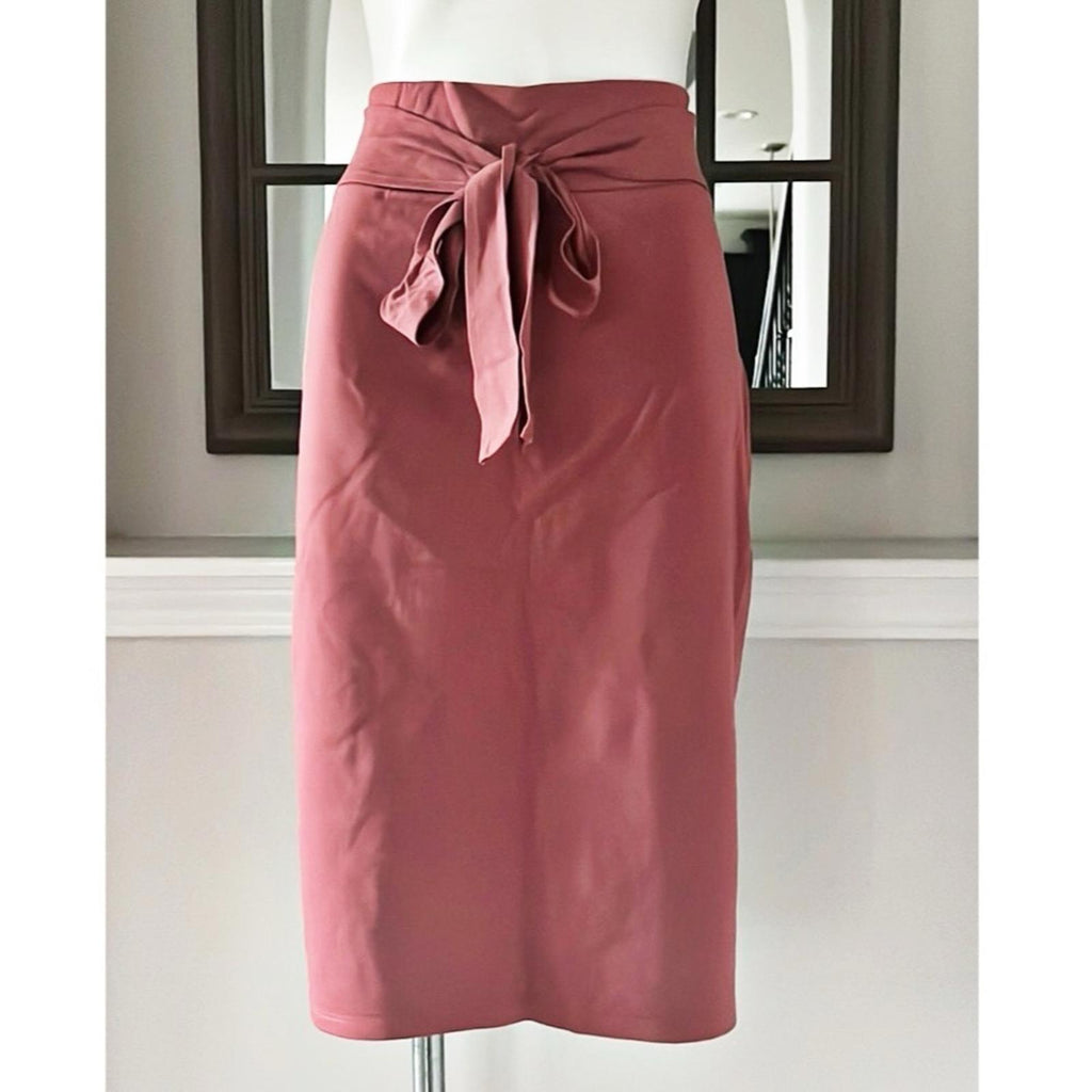 Mikarose Belted Stretchy Pencil Skirt, Plus Size XXL New w/Tag