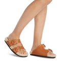 Valentino Garavani Women's Double Buckle Fleece Lined Sandals, Size 41 w/Dustbag