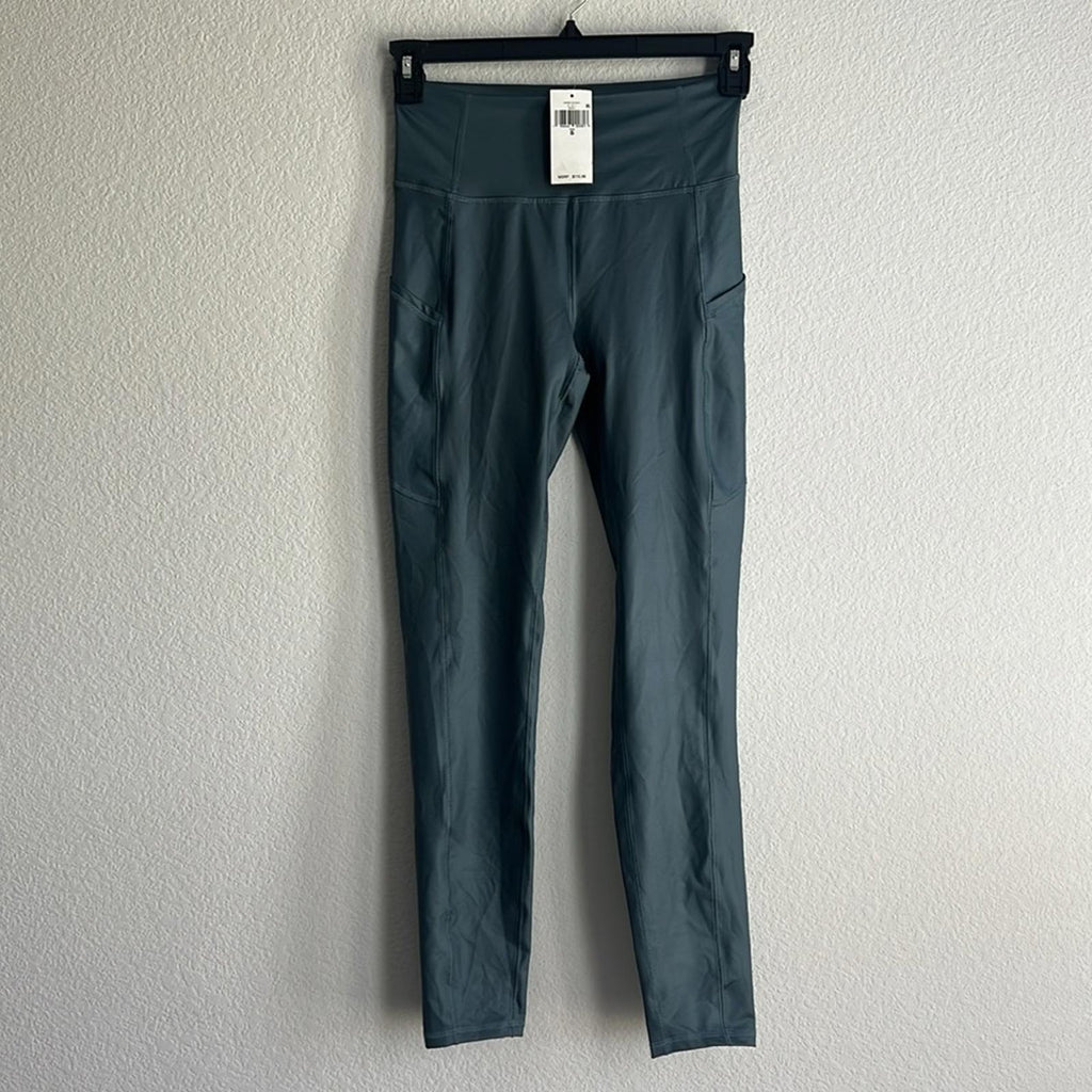 Lauren Ralph Lauren Coated Jersey Leggings, Size S NEW w/Tag $115
