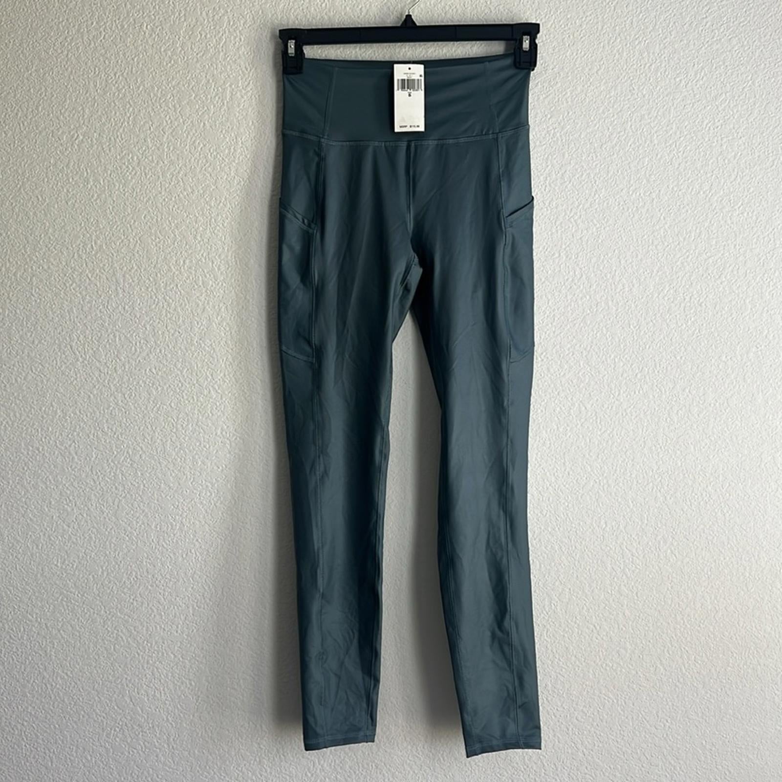 Lauren Ralph Lauren Coated Jersey Leggings, Size S NEW w/Tag $115