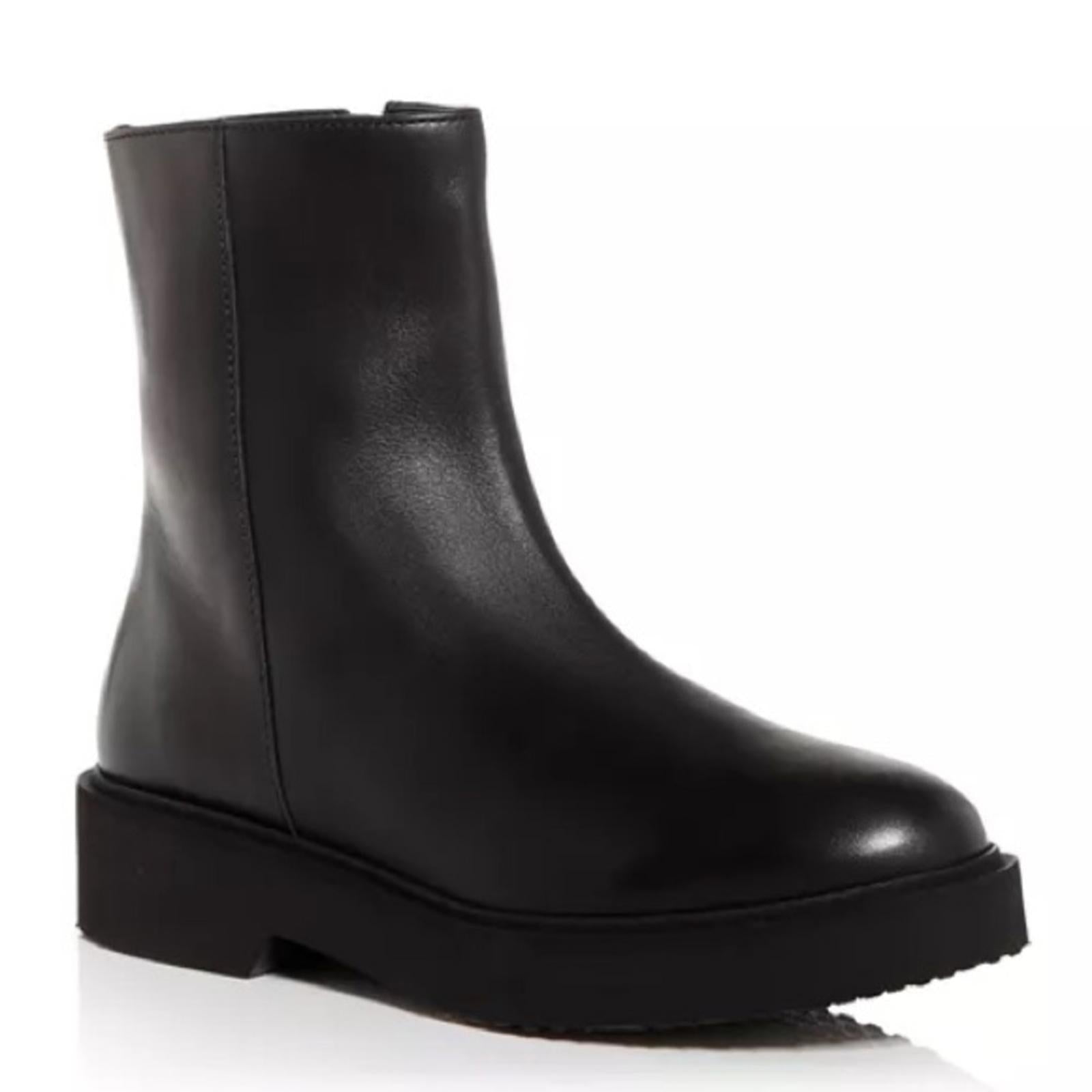 Aquatalia Maddie Weatherproof Booties in Black Size 5.5 New in Box $495