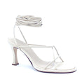 ILIO SMERALDO x Ilenia Toma Strappy Ankle Tie High Heel Sandals,Size 38 NWT $560