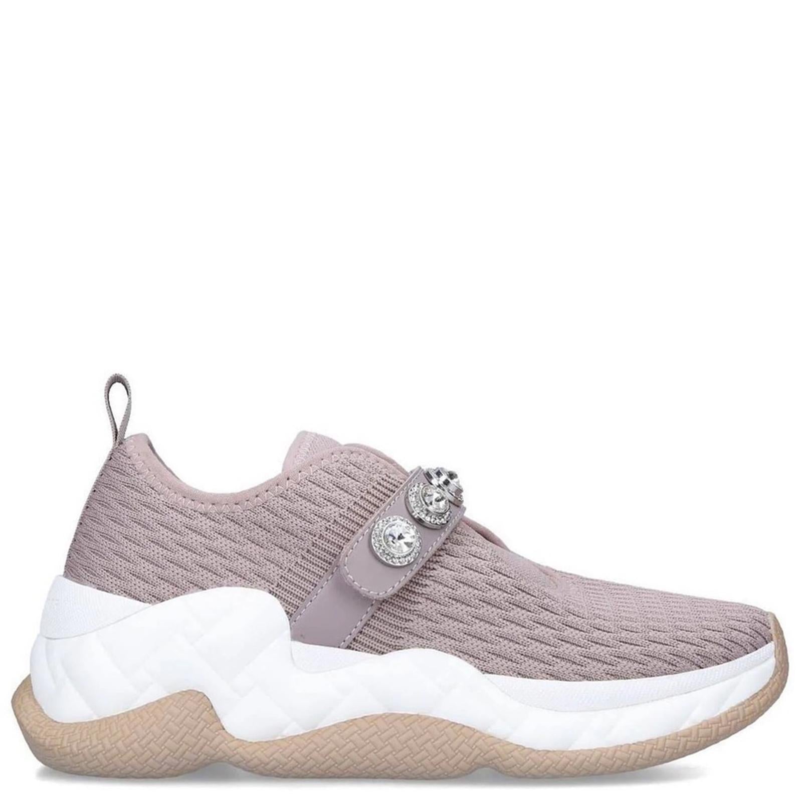 Kurt Geiger London Knit Jewel Sneakers, Blush Pink Size EU 37, US 7 New in Box