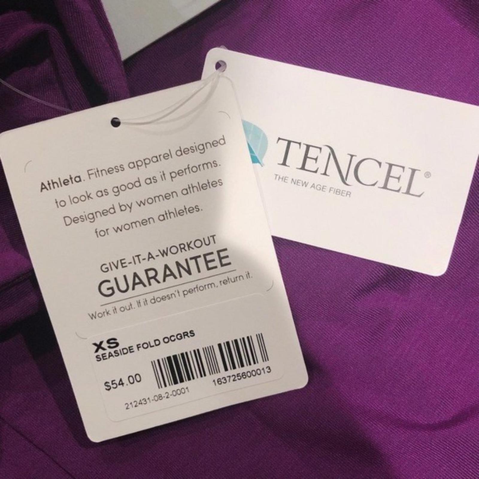 Athleta Seaside Fold Over Skirt Faux Wrap Mini Waist Band Purple, Size XS NWT