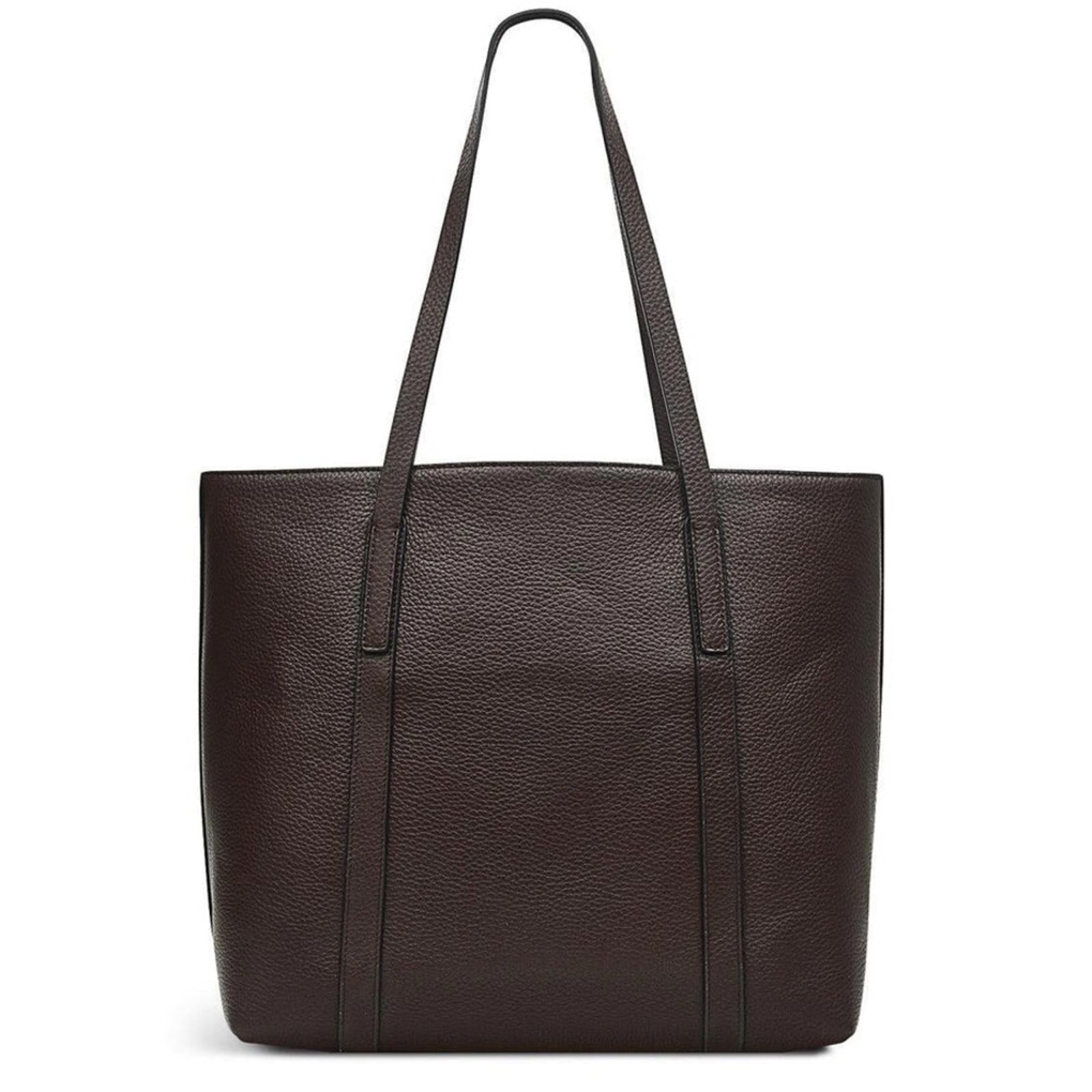 RADLEY London Museum Street Large Open-Top Tote in Dark Brown, NWT