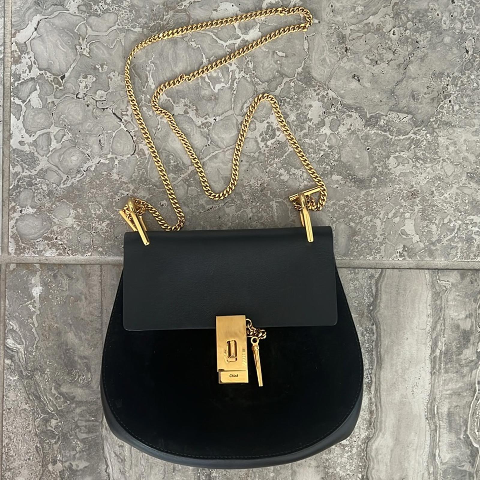 Chloé Drew Leather Shoulder Bag, Crossbody (Made in Italy) EXCELLENT! $1650
