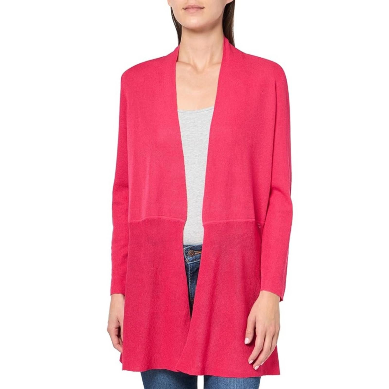 Anne Klein Women’s Monteray Open-Front Cardigan in Pink, Plus Size 3X, NEW