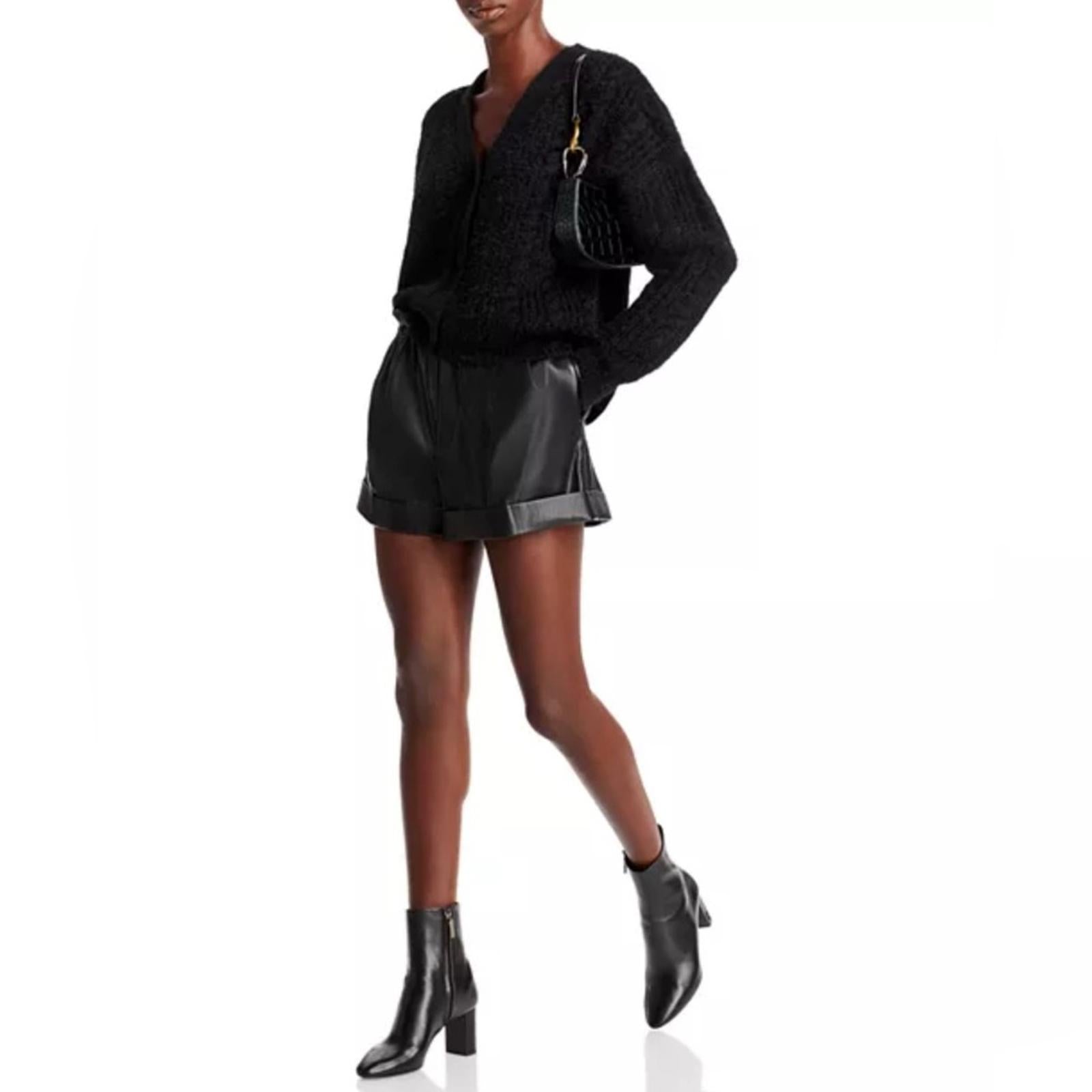 Lucy Paris Camden Cutout Cardigan in Black, Size S New w/Tag