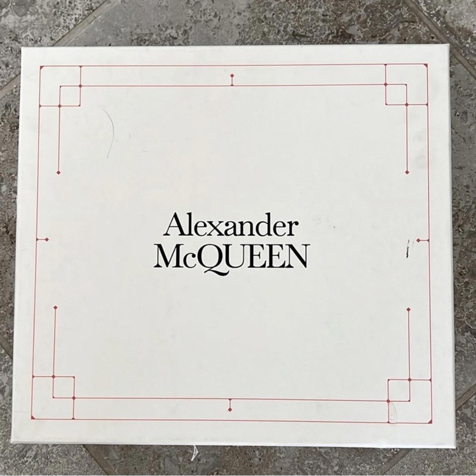 Alexander McQueen Tread Grommet Embellished Boots, Size 41 New +DustBag $1290