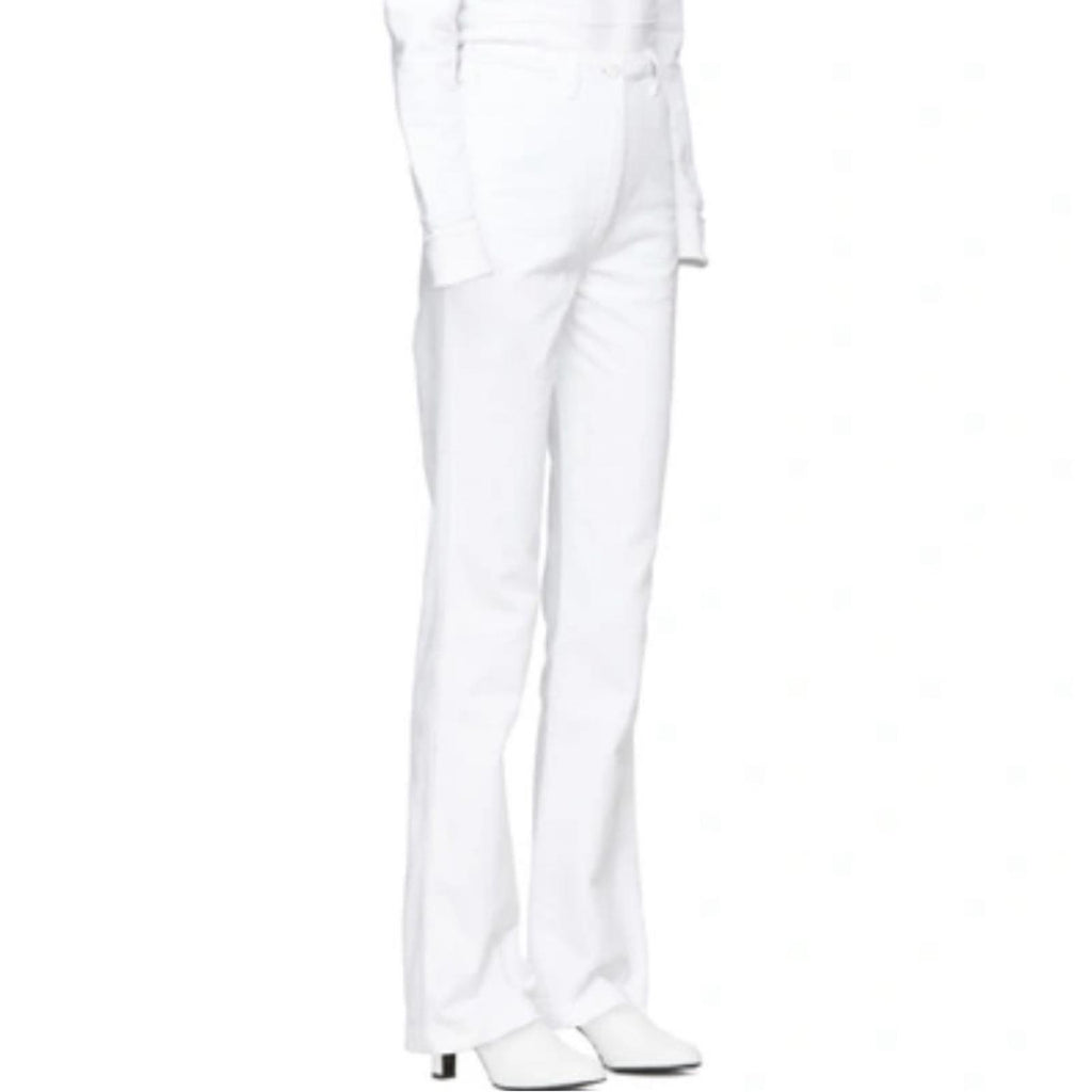 A_Plan_Application High Waist Bootcut Jeans Optical White, Size 26, NWT SOLD OUT