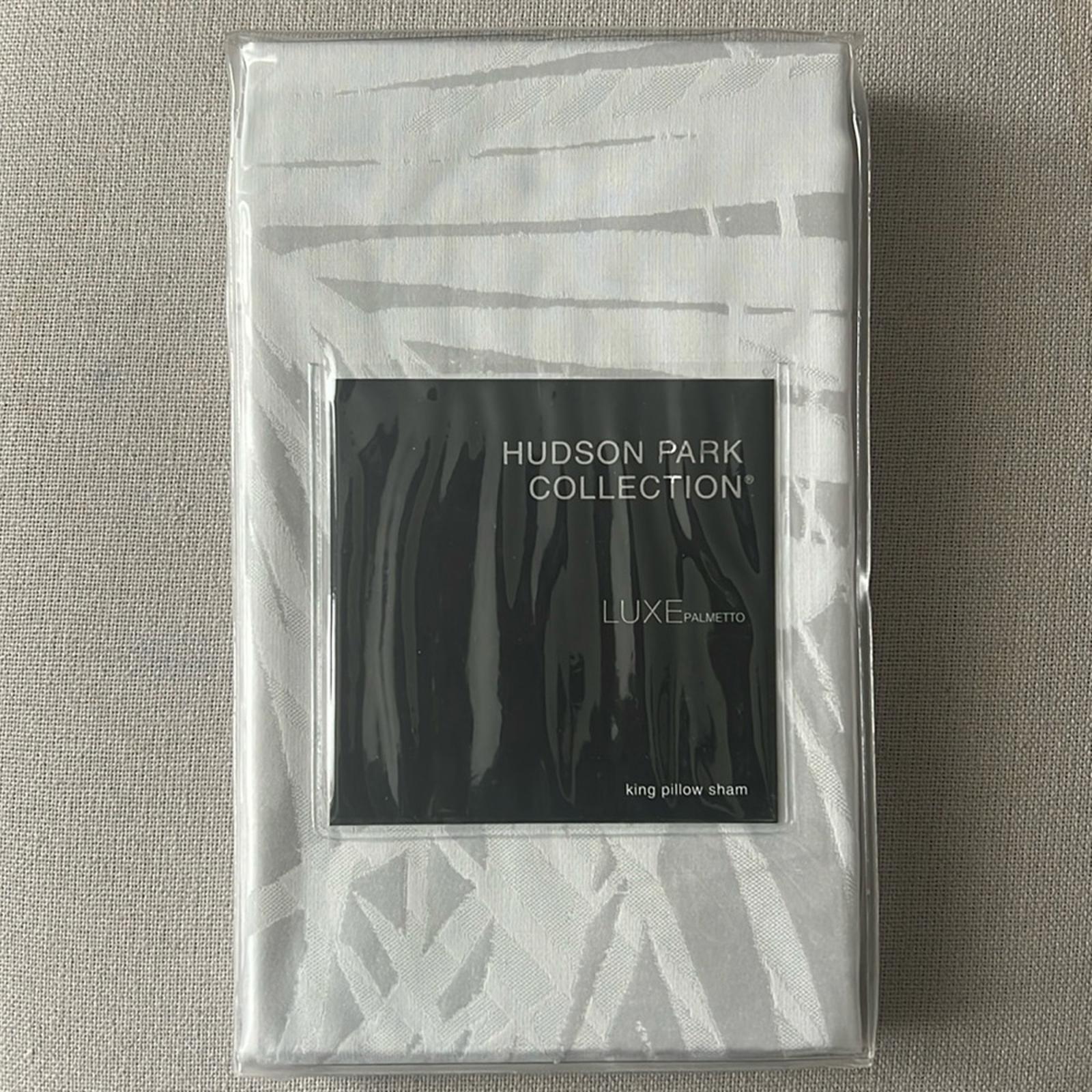 Hudson Park Collection Palmetto Cotton Silk King Sham, New w/Tag