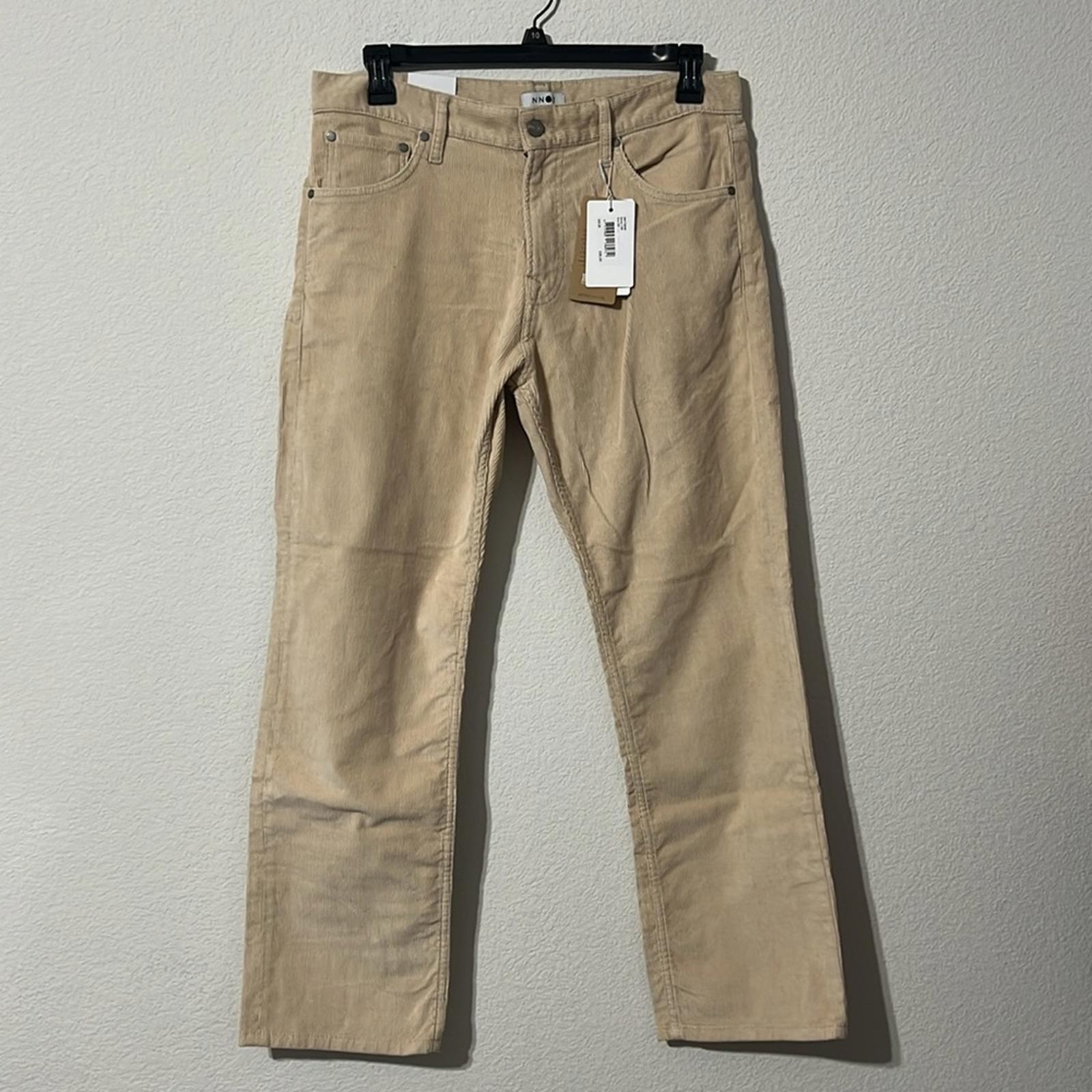 NN07 Sonny 1726 Corduroy Pigment Dyed Relaxed Fit Pants, NWT, Size 33/L32