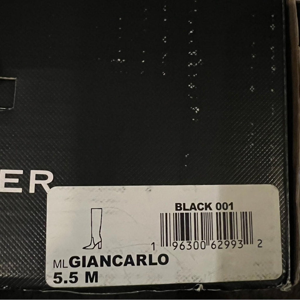 Marc Fisher LTD. Giancarlo Heeled Boots Black, Size 5.5 New in Box $299