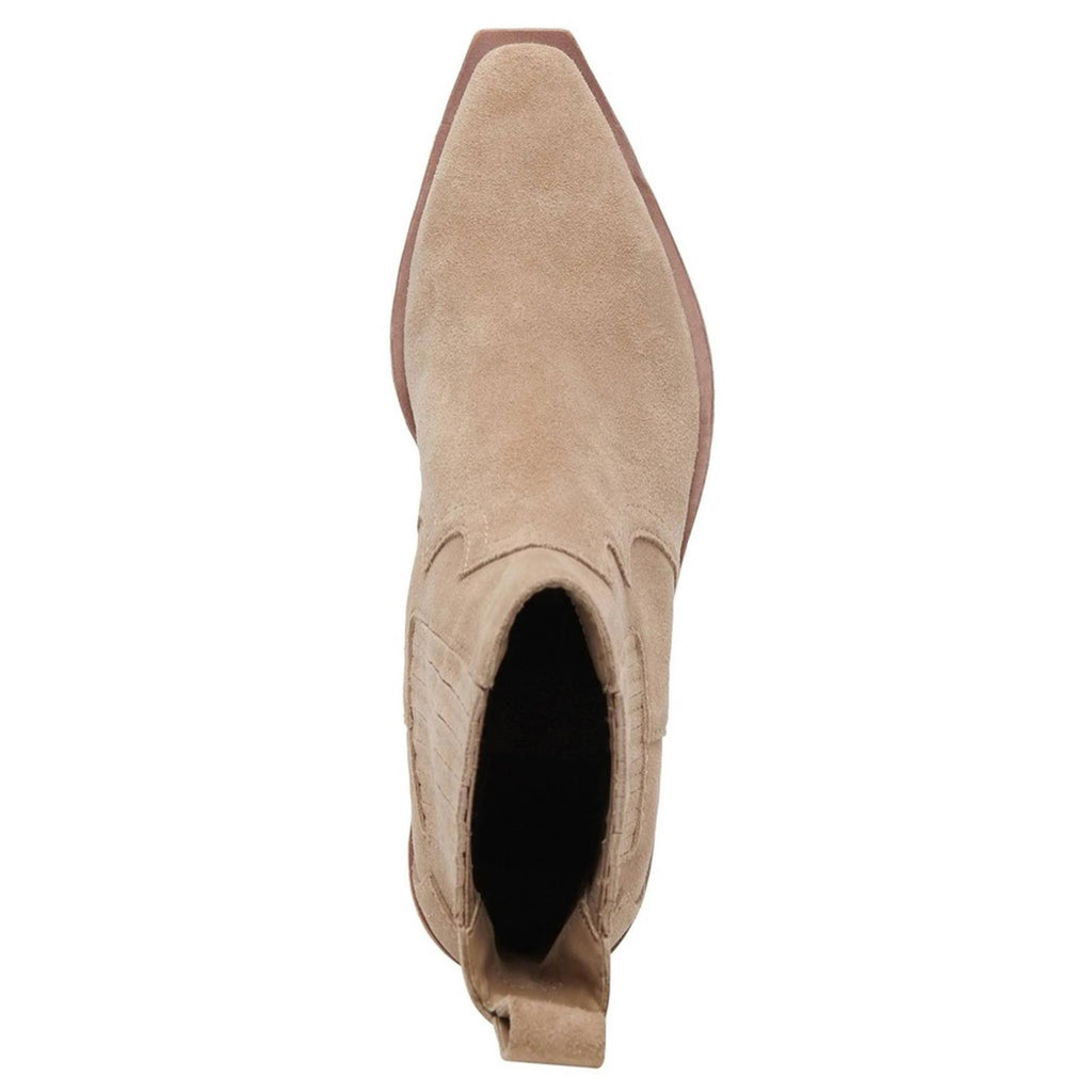 Dolce Vita Senna Bootie in Almond Suede, Size 11 NEW in Box