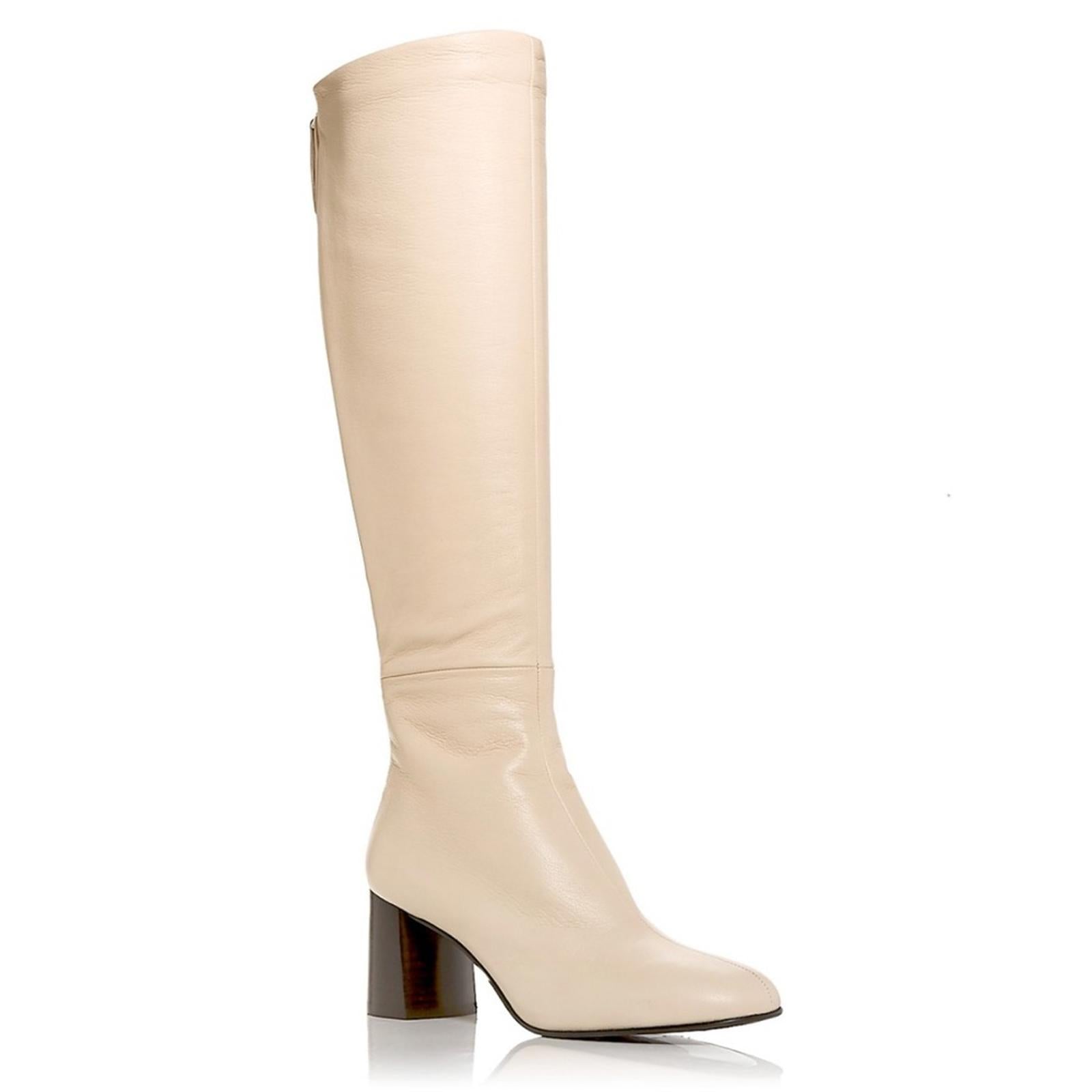 3.1 Phillip Lim Nadia High Block Heel Boots, Size 38.5 New in Box Retail $950