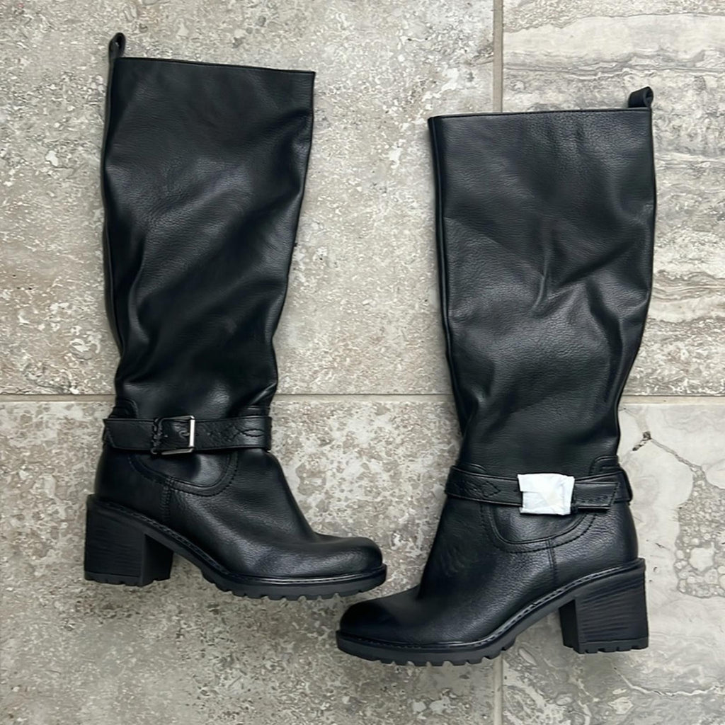 Zodiac Georgia Knee-High Riding Boots in Black Size 8.5 NEW Retail $189 SOLD OUT