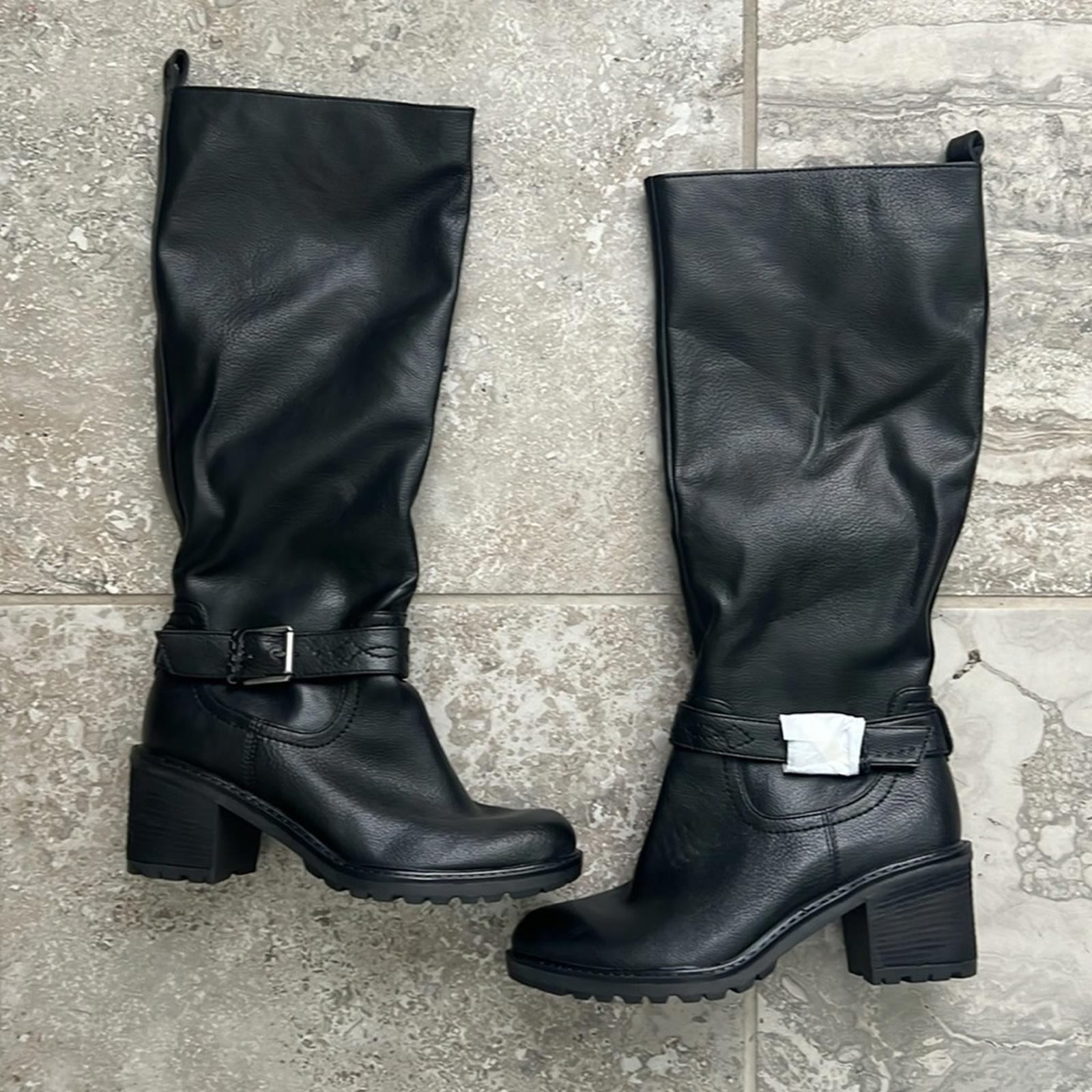 Zodiac Georgia Knee-High Riding Boots in Black Size 8.5 NEW Retail $189 SOLD OUT