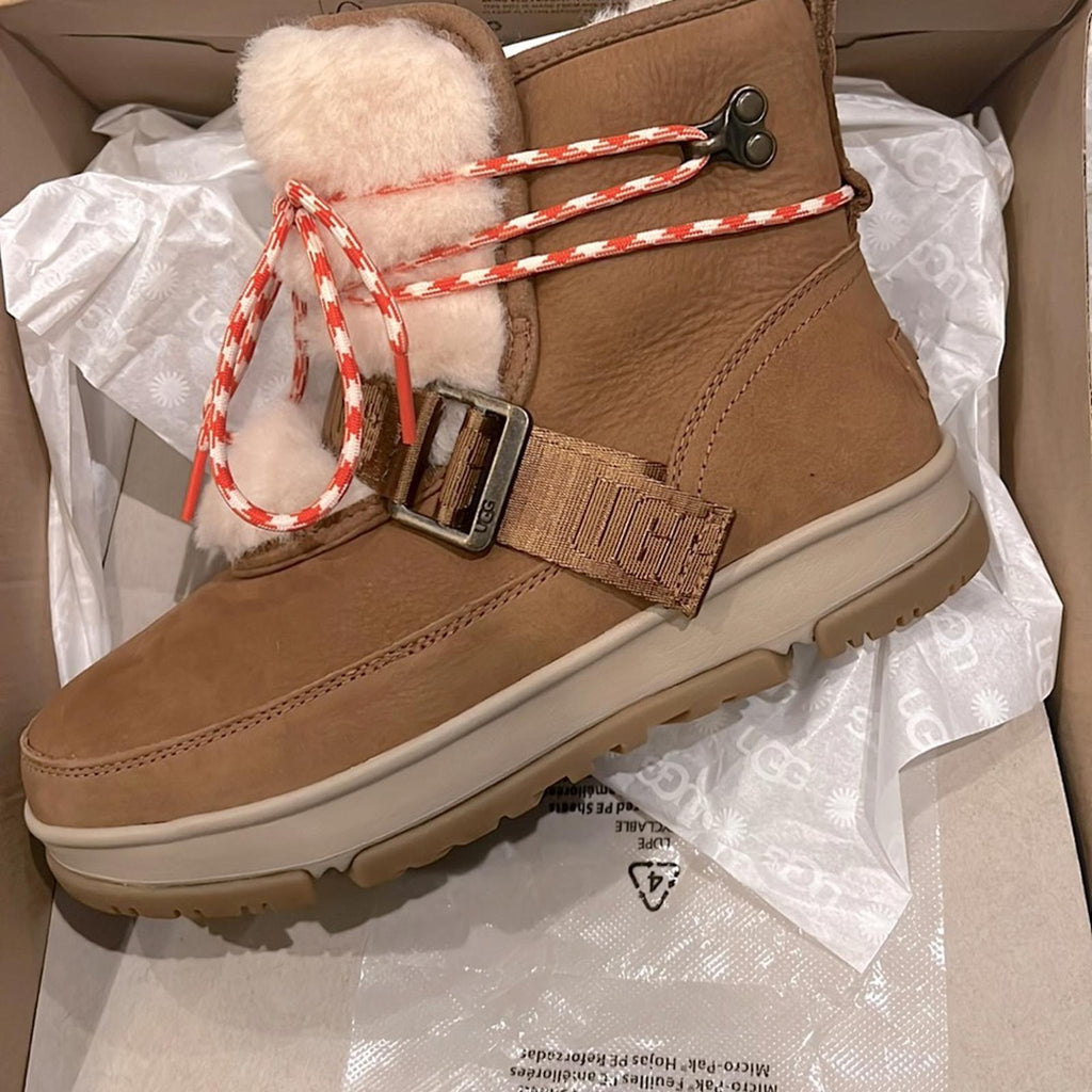 UGG Classic Weather Hiker Suede Ankle Boots, Winter & Snow, Size 7.5 New in Box