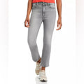 MOTHER The Hustler High Rise Ankle Bootcut Jeans in Barely There/Gray Size25 NEW