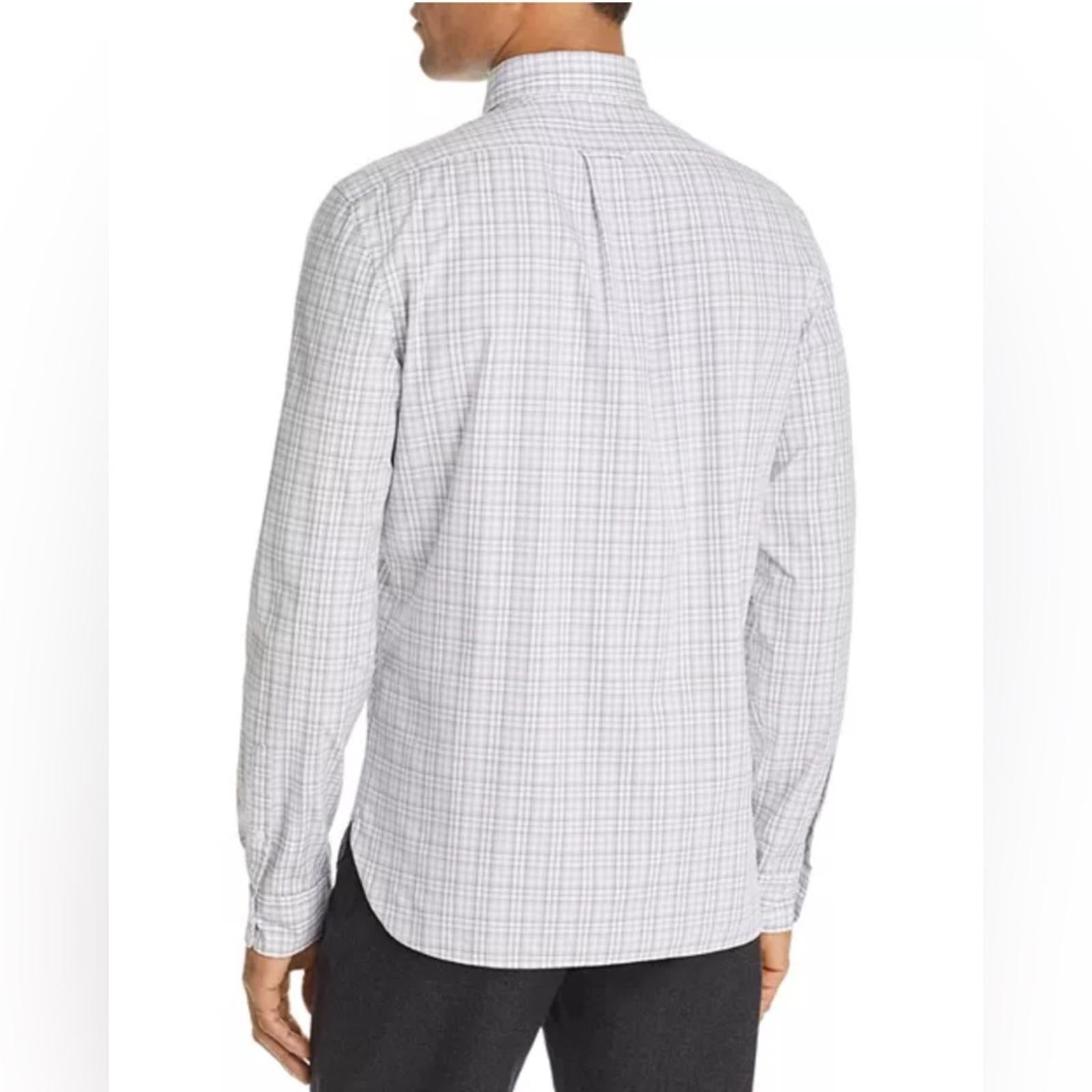 The Men's Store at Bloomingdale's Bi-Color Plaid Classic Fit Shirt, NWT, Size XL
