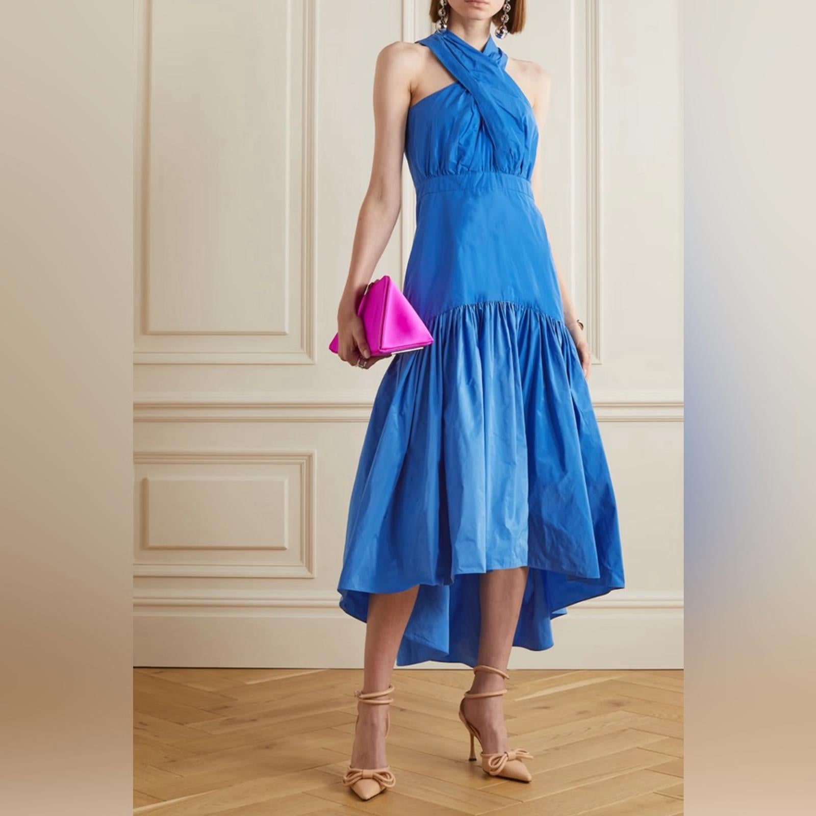 Veronica Beard Radley Halter Neck Hi-Low Dress Size 6, New w/Tag $498 SOLD OUT!