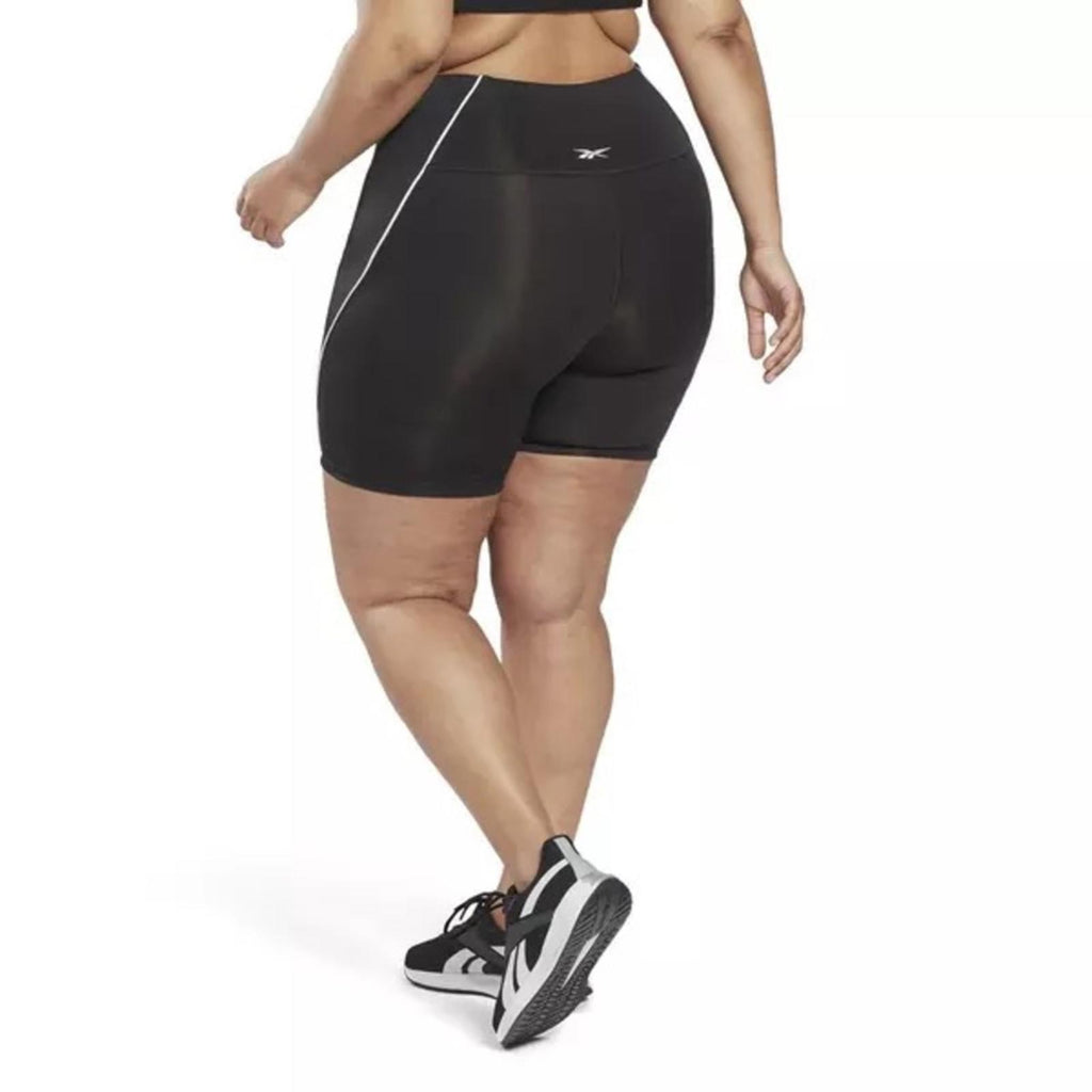 NWT Reebok Workout Ready Poly/Biker Shorts in Black, Plus Size 4X (Sold Out)