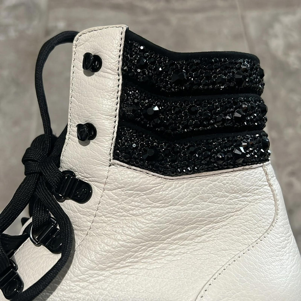 Jimmy Choo White Eshe Boots a Limited Edition, NWT, Size 39.5 Retail $1,625