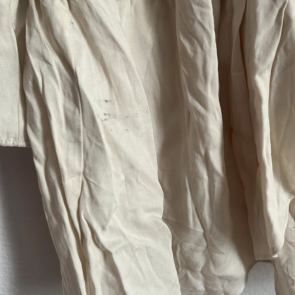 City Chic Opulent Wrap Top in Vanilla without Belt, NWT, Size 18