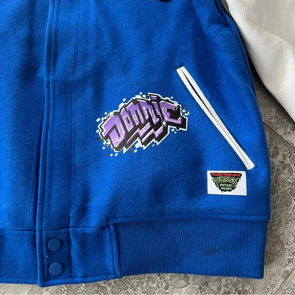 Nickelodeon Freeze Max Teenage Mutant Ninja Varsity
Jacket Size XL New w/Tag