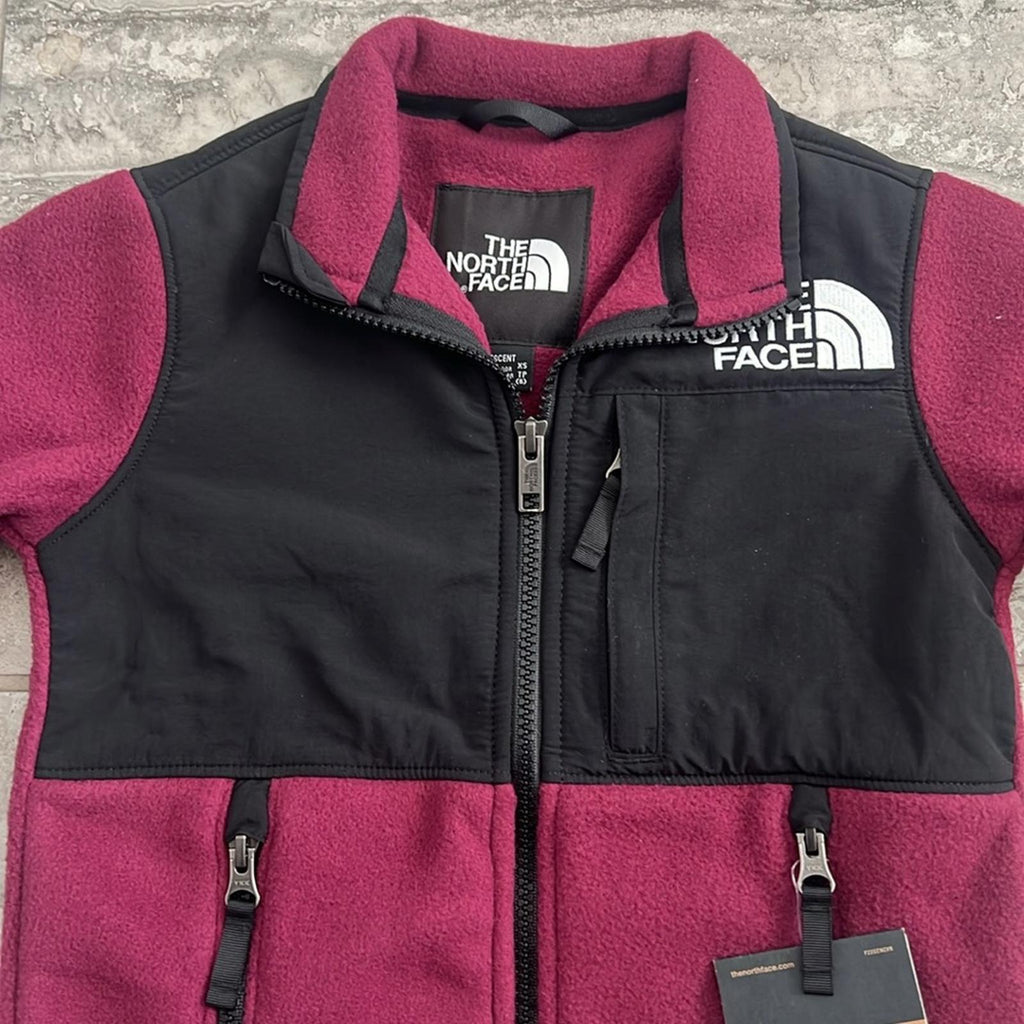 The North Face Teen Denali Lightweight Jacket in Boysenberry, Big Girls XS NWT