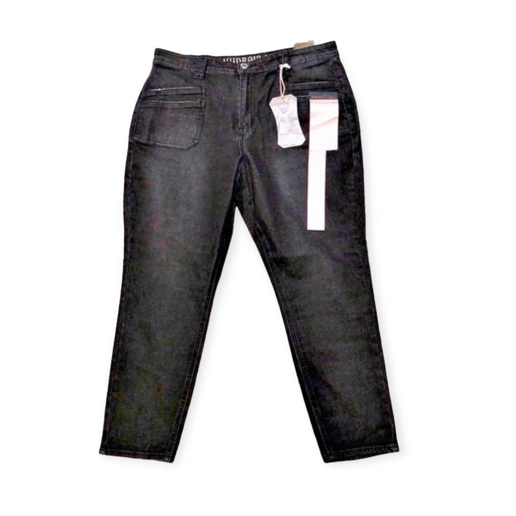 Hydraulic Murray High-Rise Skinny Leg Jeans in Black, Size 16 New w/Tag