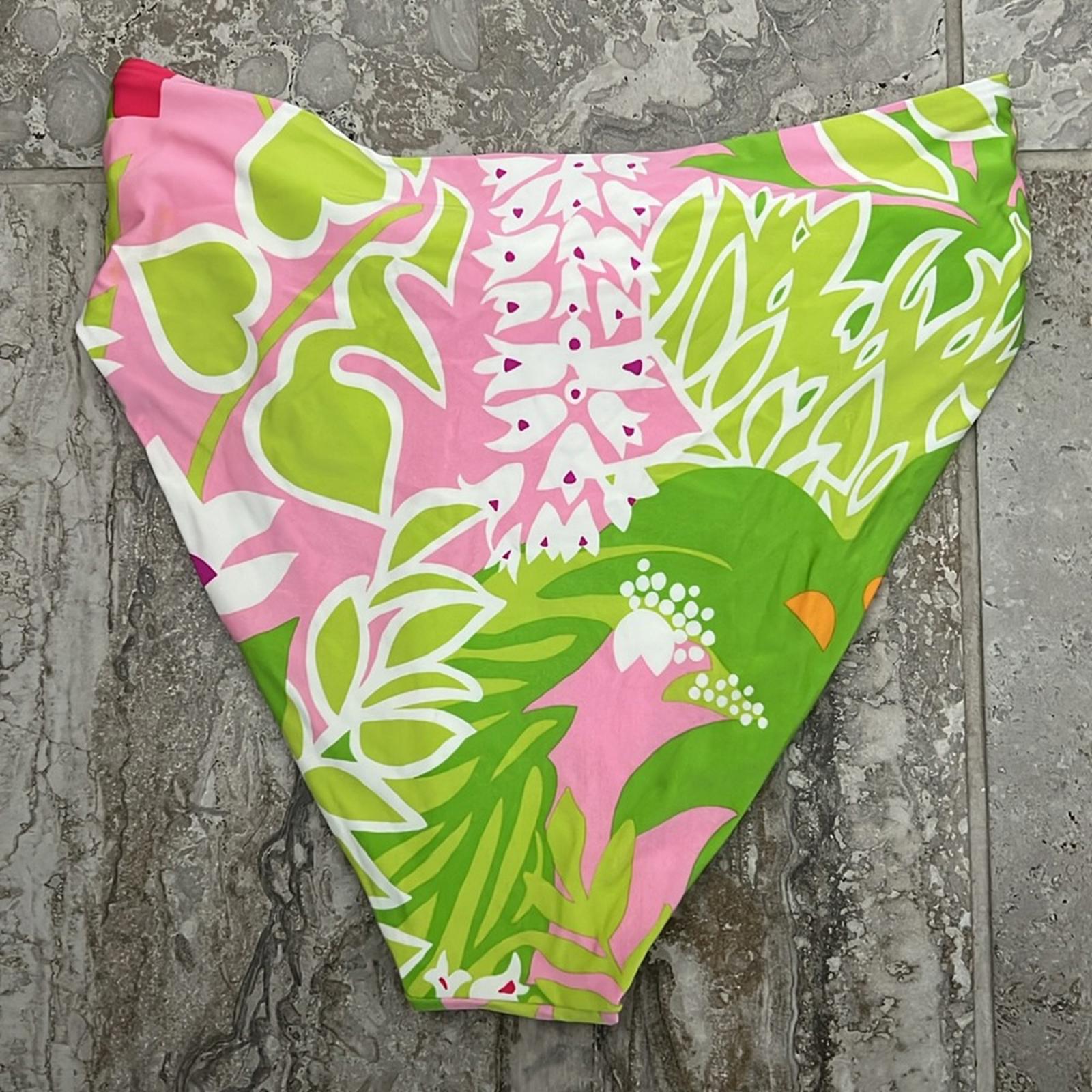 NEW Trina Turk La Palma High Waist Bikini Bottom, Size 6, New w/Tag Retail $88