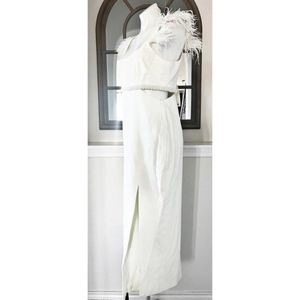 NWT LIKELY Revolve * Taliah Gown in White, Size 12 New w/Tag $478